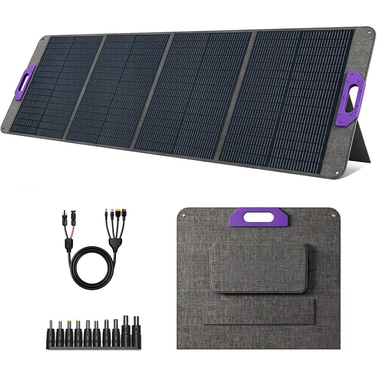 200W Anti Microcrack Folding Solar Panel With Etfe Coating And Portability