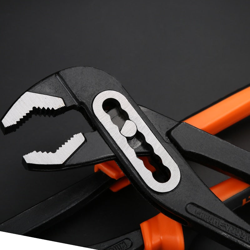 8 10 12 Heavy Duty Quick Pipe Wrench Adjustable Water Pipe Pliers Carbon Steel