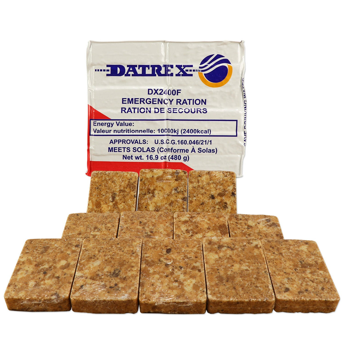 Datrex 2400-Calorie Emergency Food Ration Bar – Ready-to-Eat Survival Food