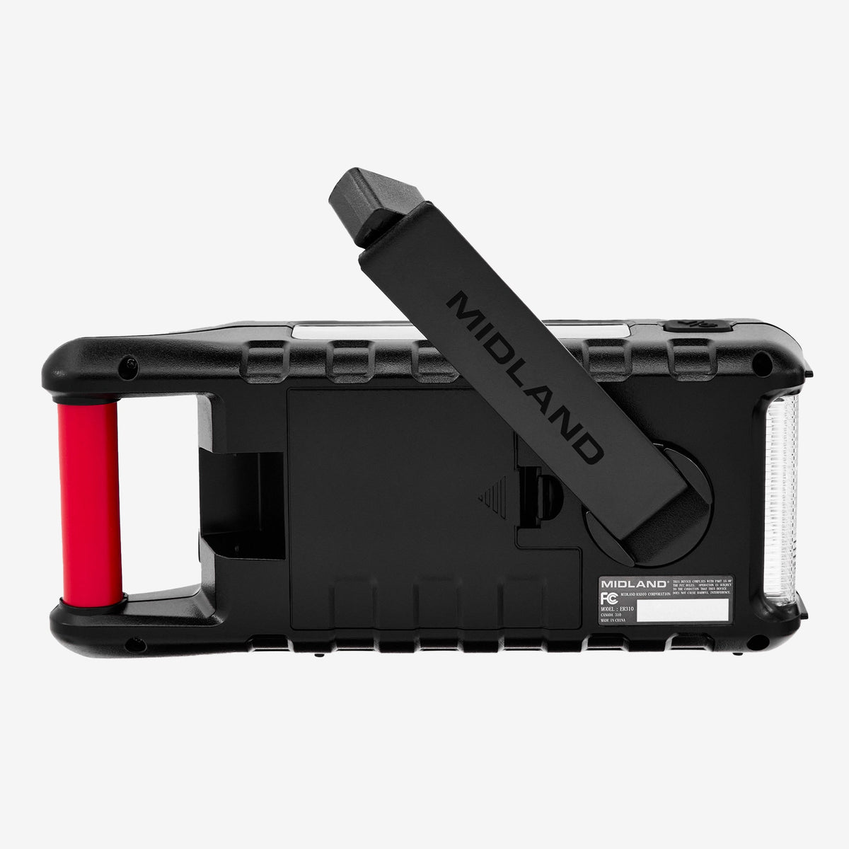 Midland ER310 Portable Emergency Weather Radio – Hand Crank, Solar & Rechargeable
