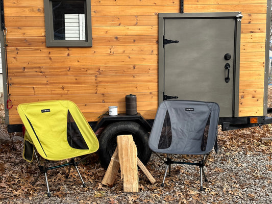 Pike Trail Ultralight Compact Camping Chair – 330 lb Capacity with Carry Bag