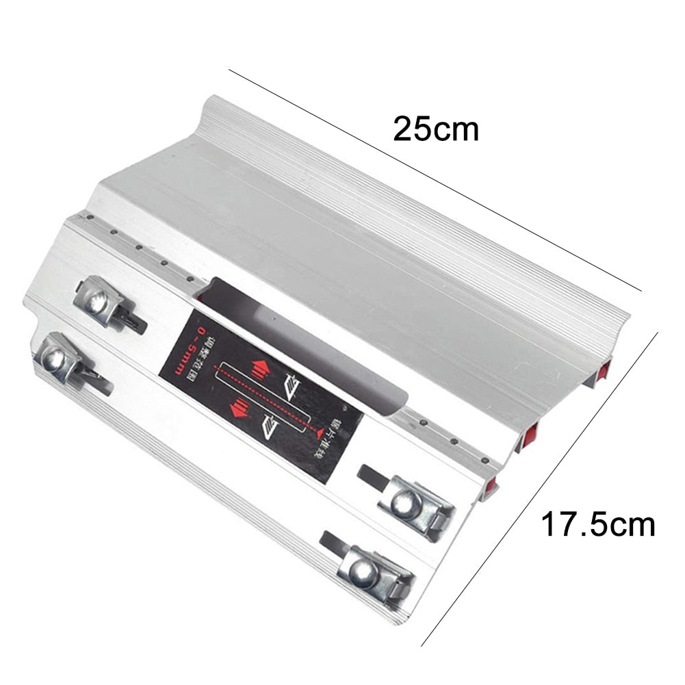 Heavy Duty Aluminum 45 Degree Tile Trimming Chamfering Guide