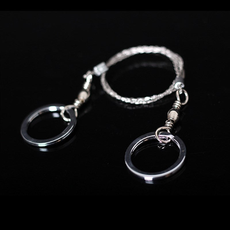 Portable Steel Wire Hand Chain Saw Camping Hiking Emergency Survival Tool Kit