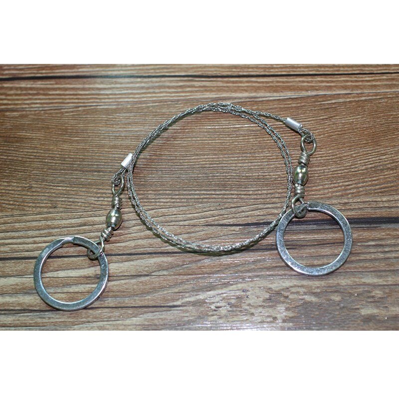 Portable Steel Wire Hand Chain Saw Camping Hiking Emergency Survival Tool Kit