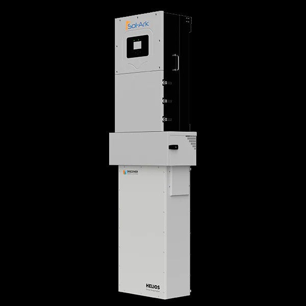 Sol-Ark 15K Whole-Home Backup Power System with 32kWh Discover Helios LiFePO4 Battery Storage