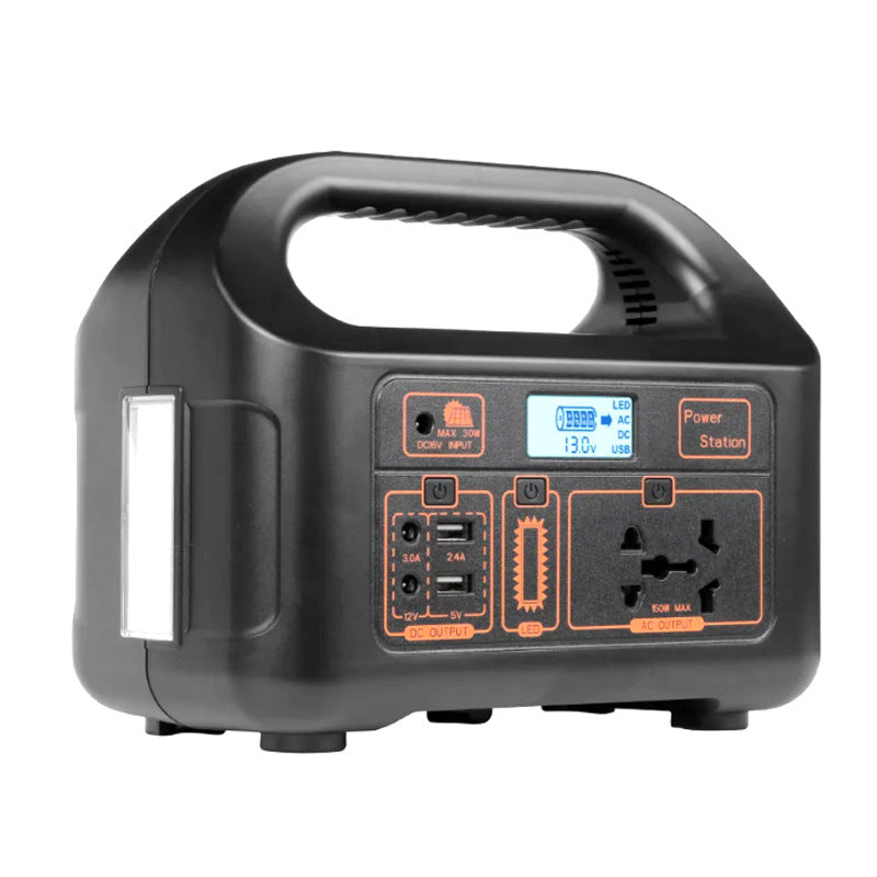 Portable Solar Power Station Dual Voltage High Capacity Battery