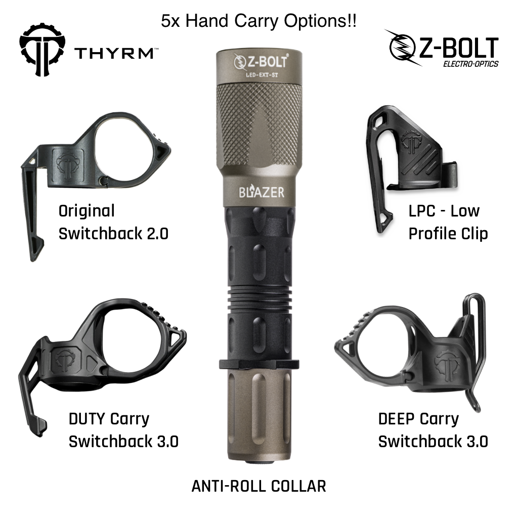 Z-BOLT 650-Lumen 18650 Tactical Flashlight – 200m Long-Range LED Light