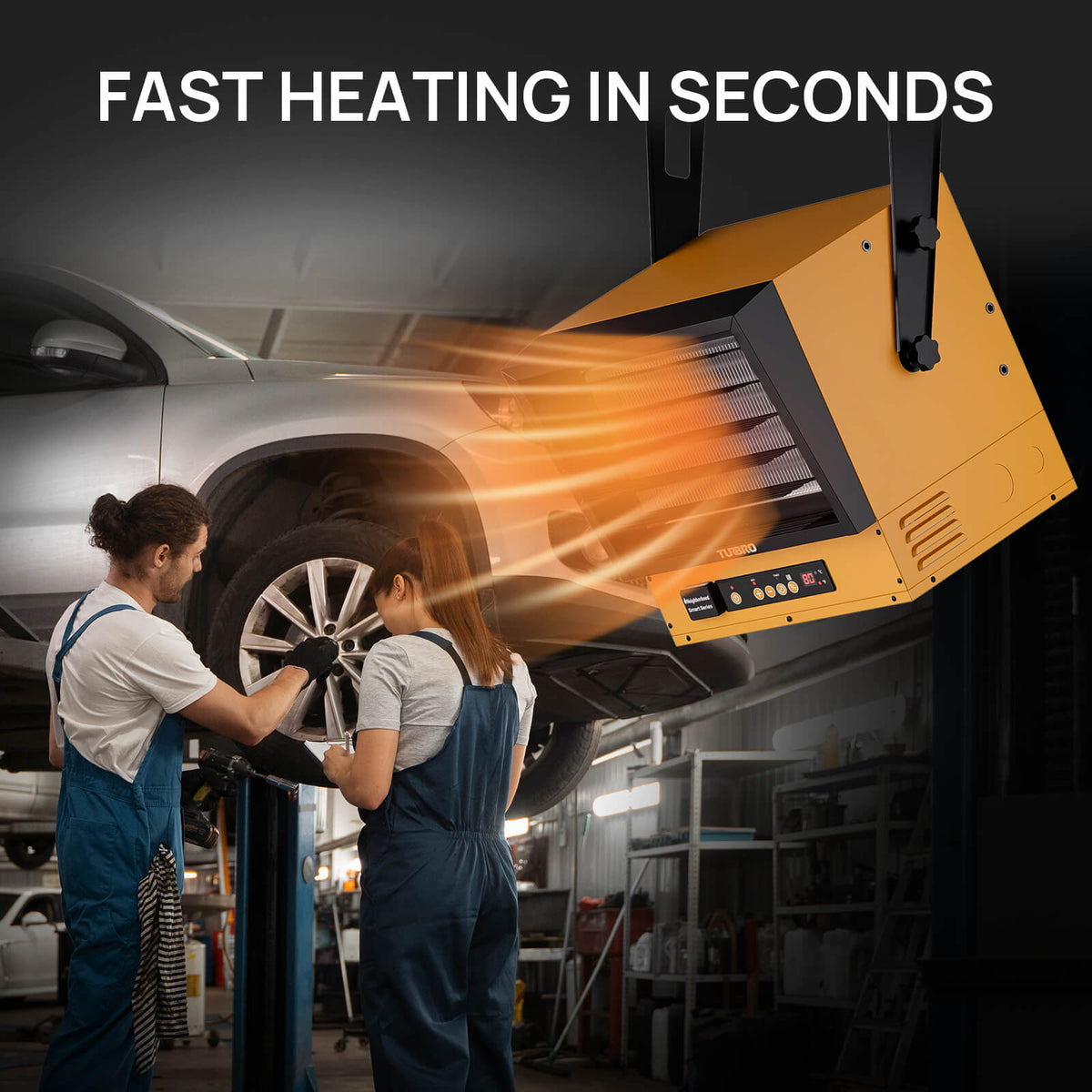 Neighborhood 10000W Smart Garage Heater With WiFi Control