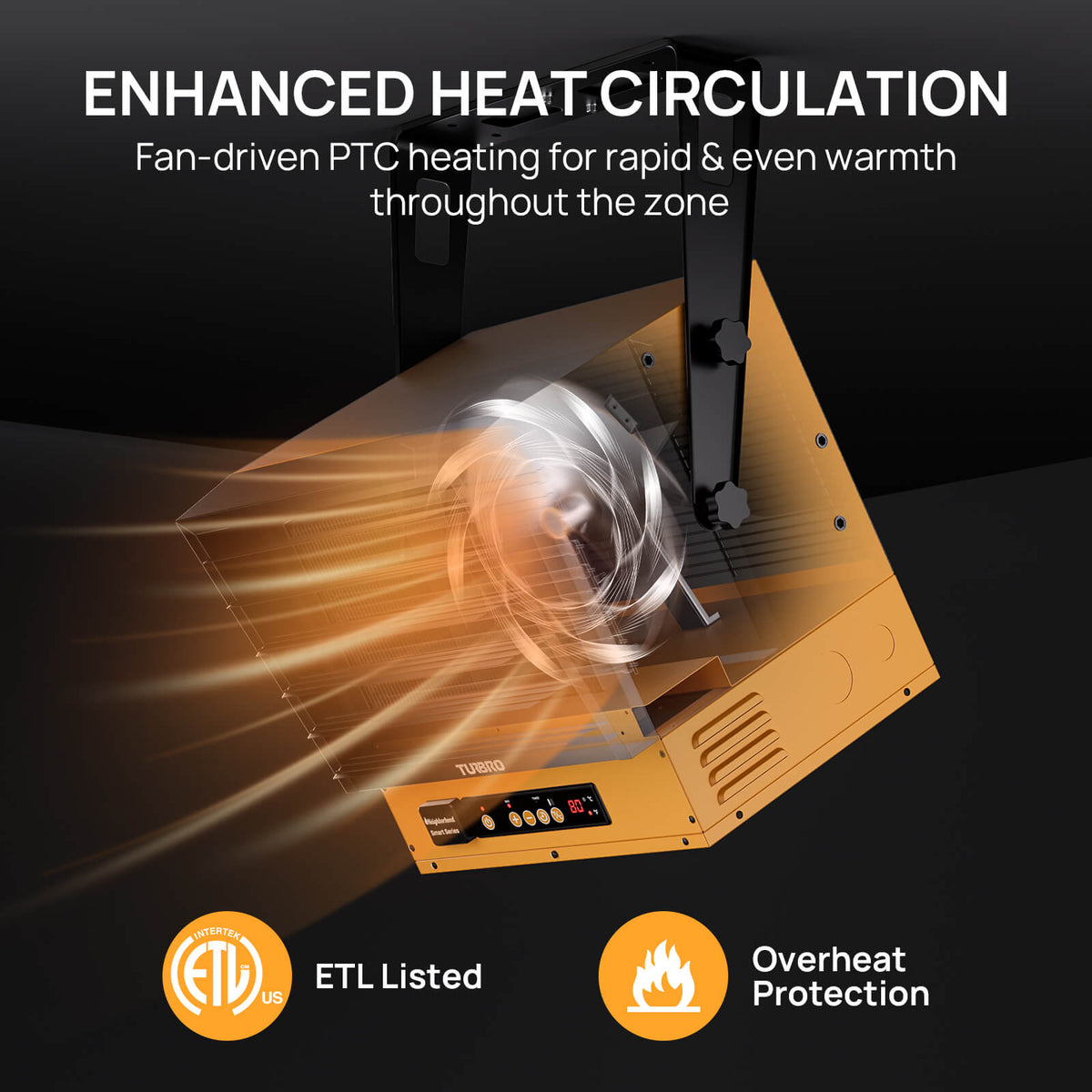 Neighborhood 10000W Smart Garage Heater With WiFi Control