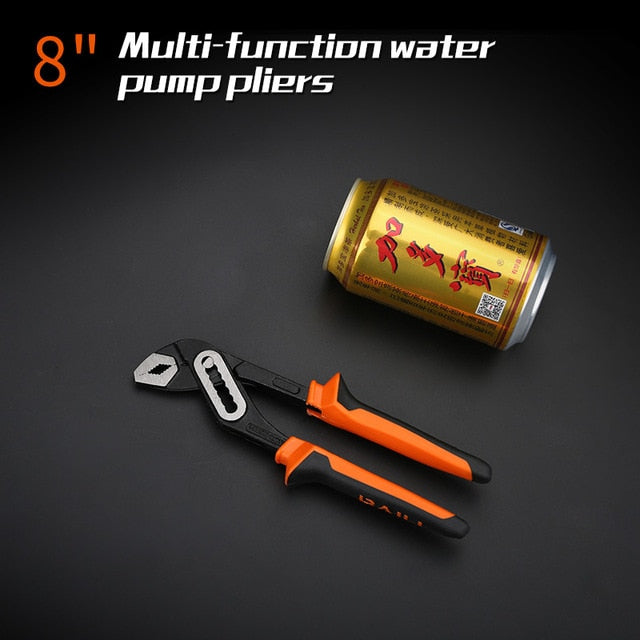 8 10 12 Heavy Duty Quick Pipe Wrench Adjustable Water Pipe Pliers Carbon Steel