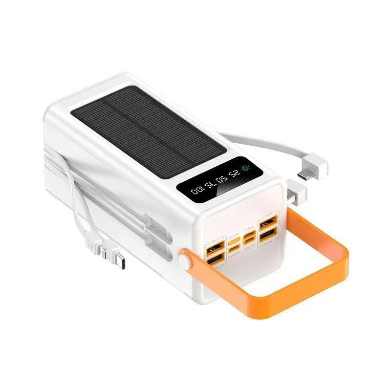 High Capacity 200000mAh Power Bank With Built In Cable 120W Fast Charge