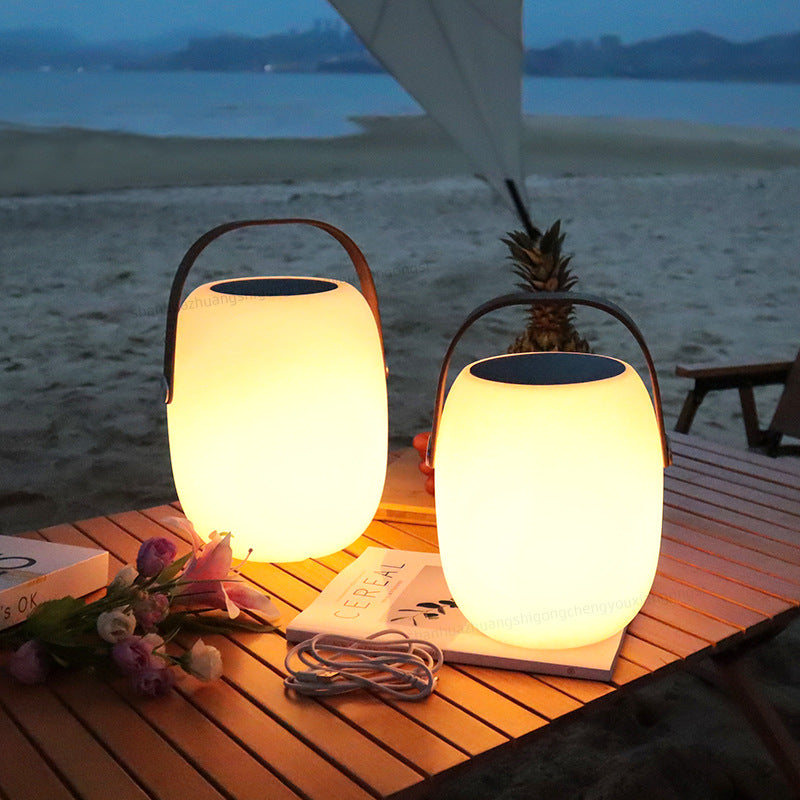 Solar Powered Portable Garden Lighting IP65 Remote Control Waterproof