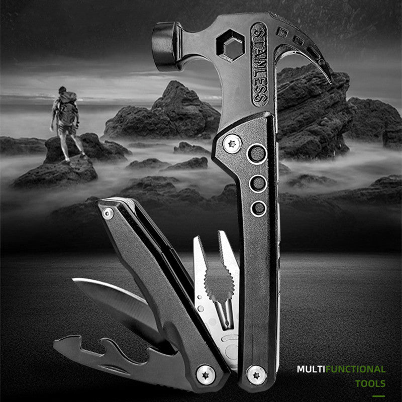 Portable Folding Car Emergency Hammer Multi Function Seatbelt Window Cutter