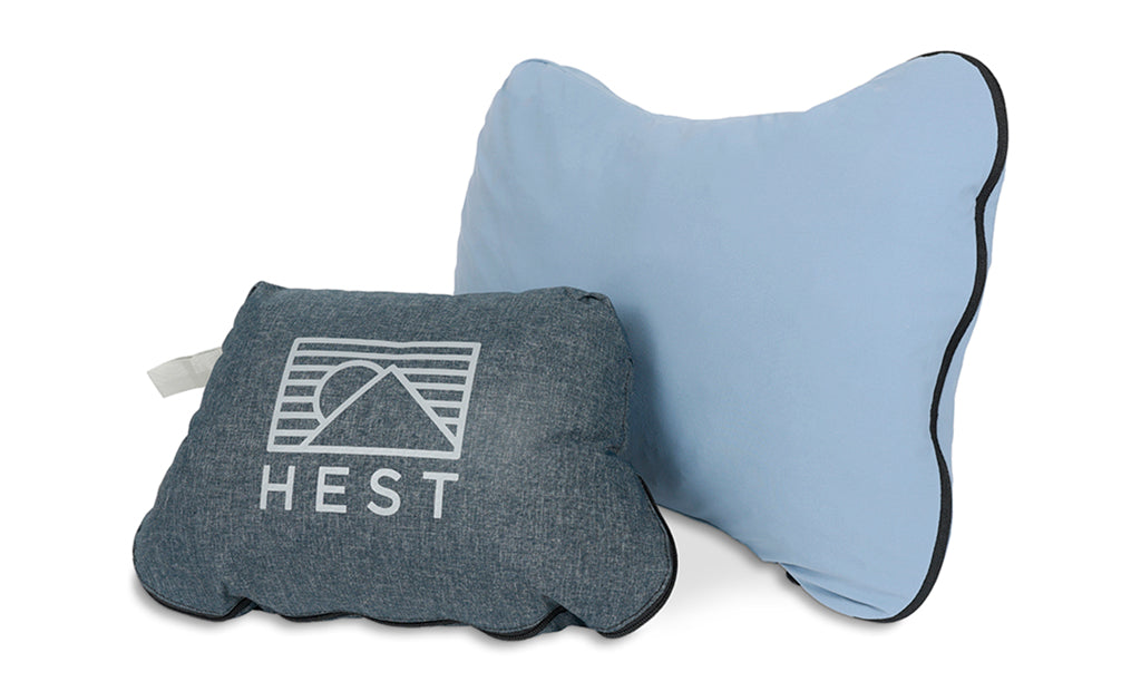 HEST Camp Pillow – Packable Memory Foam Camping & Travel Pillow