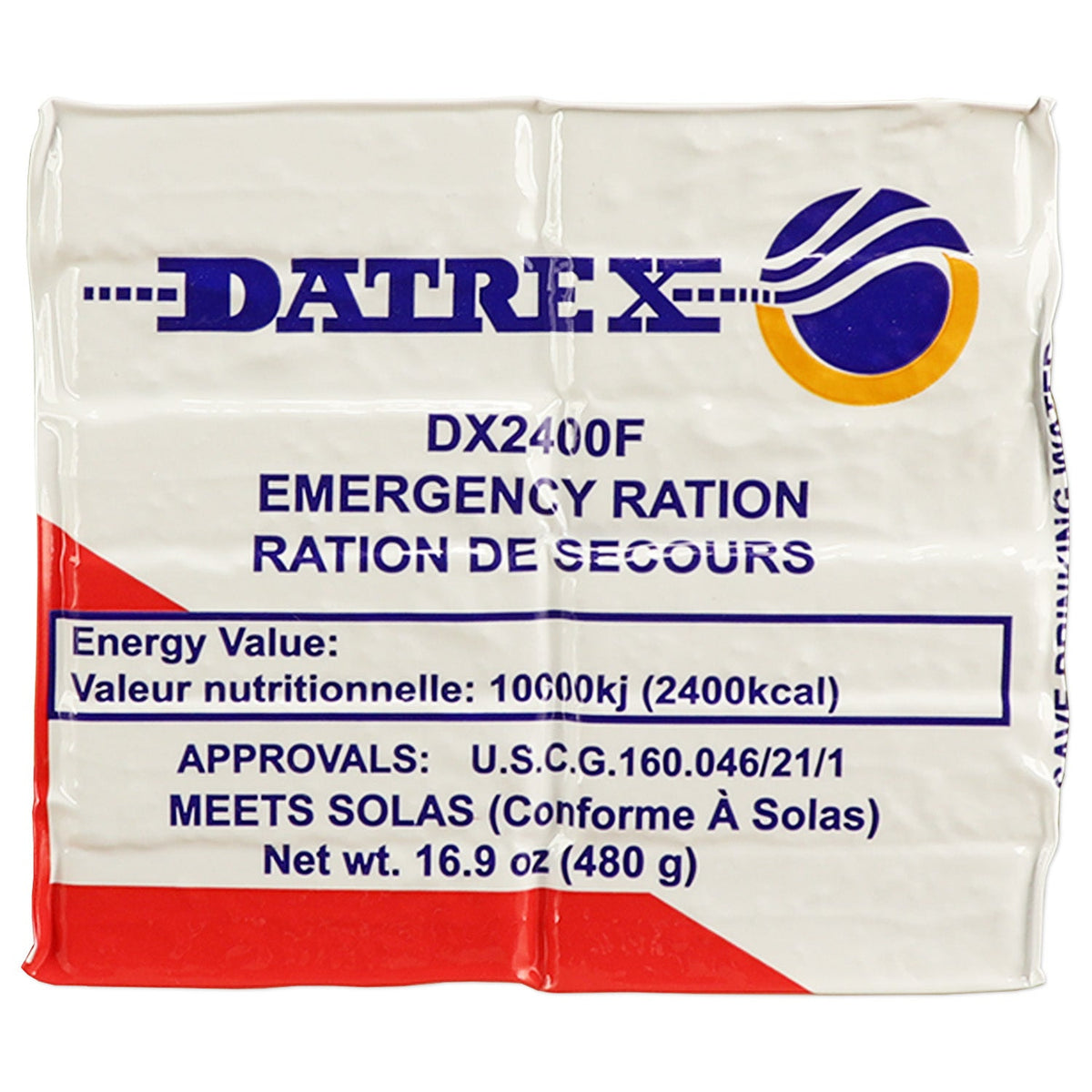 Datrex 2400-Calorie Emergency Food Ration Bar – Ready-to-Eat Survival Food