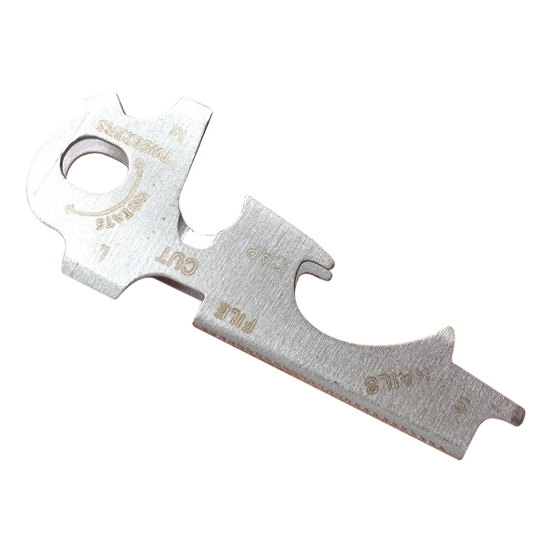 8 in 1 Multi Tool Stainless Steel Keychain EDC Survival Screwdriver Bottle Cap