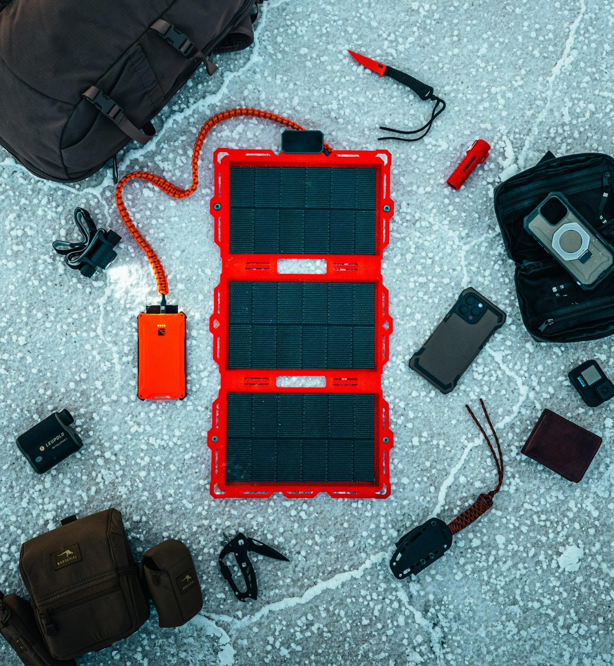 Spectre 18W Portable Solar Panel Charger – Weather-Resistant Outdoor Power