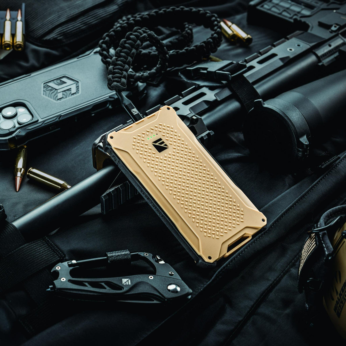 Poseidon Pro Rugged Waterproof Power Bank – Outdoor & Emergency Portable Charger