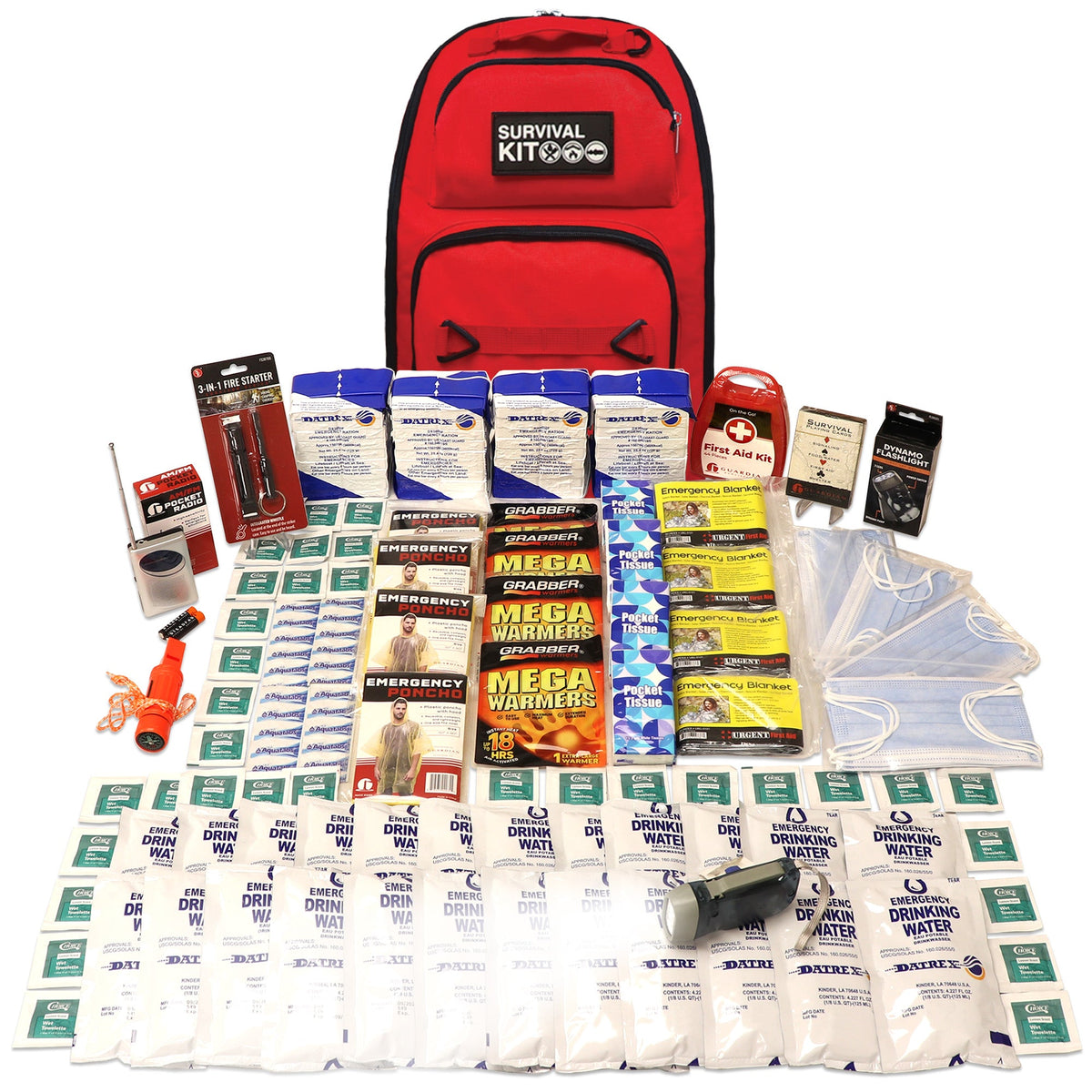 Emergency Preparedness Go-Bag Survival Kit – Disaster & Evacuation Supplies