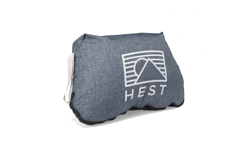 HEST Camp Pillow – Packable Memory Foam Camping & Travel Pillow