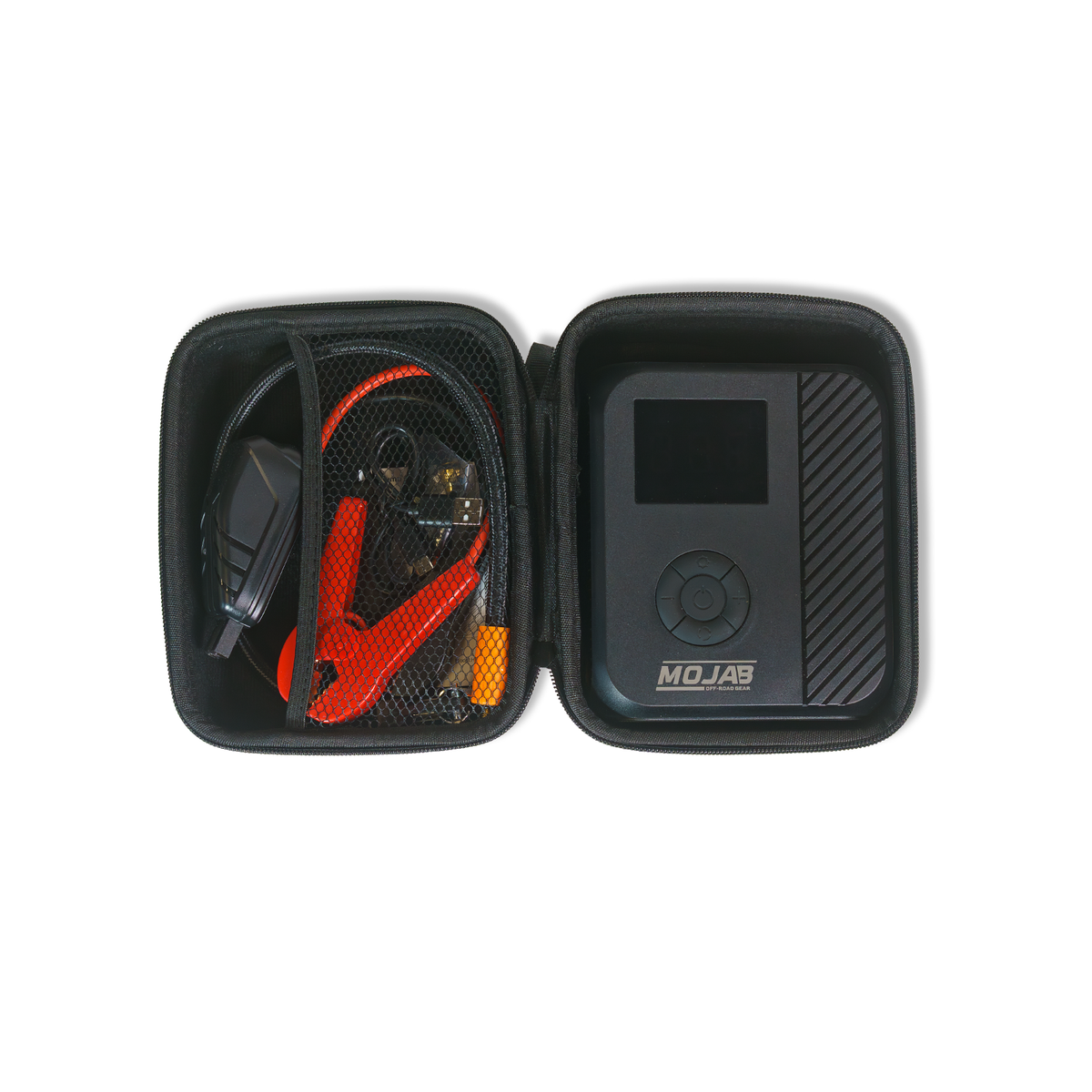 MOJAB PowerPro 2000A Jump Starter with 160 PSI Air Compressor & USB Power Bank