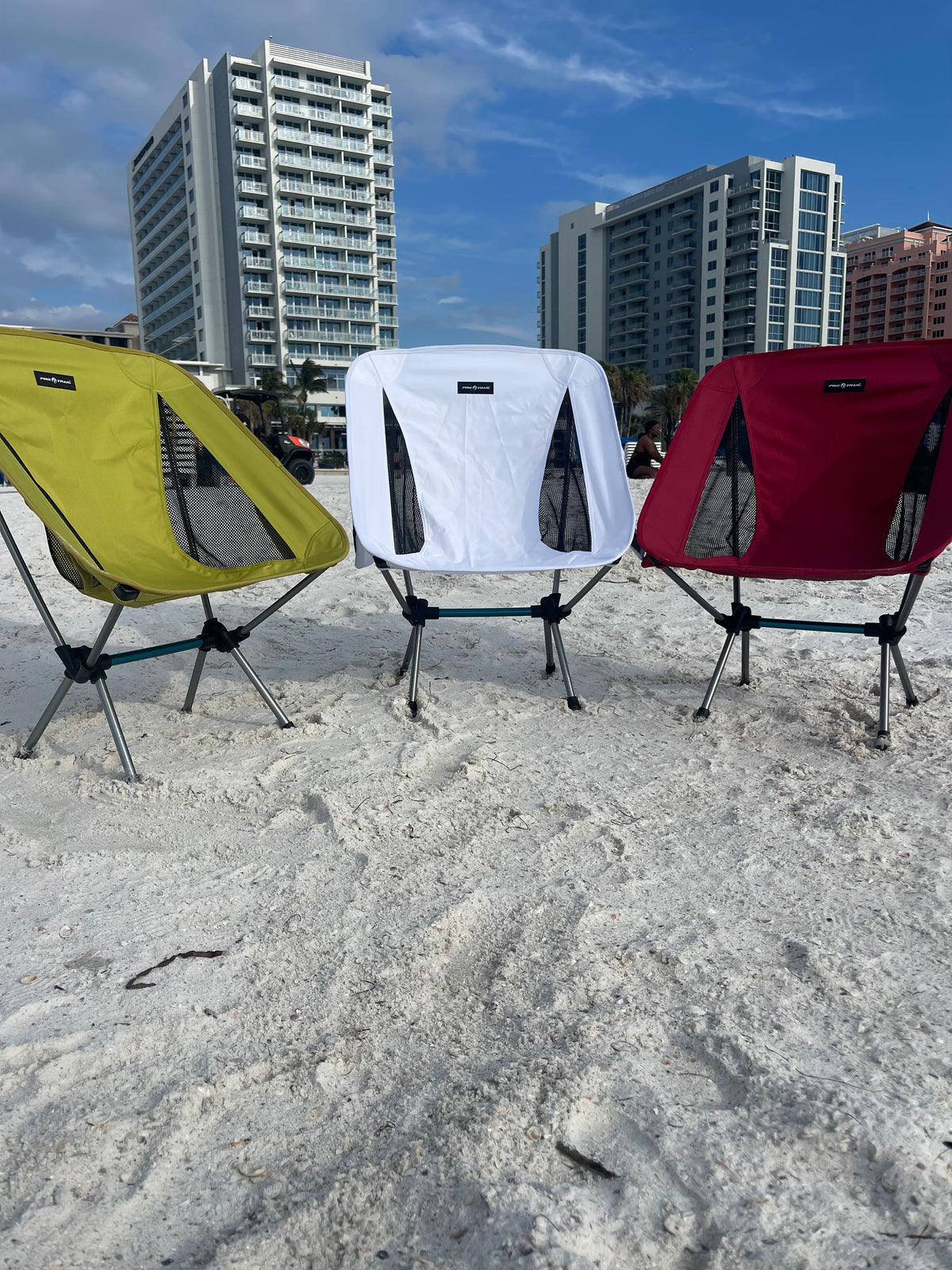 Pike Trail Ultralight Compact Camping Chair – 330 lb Capacity with Carry Bag