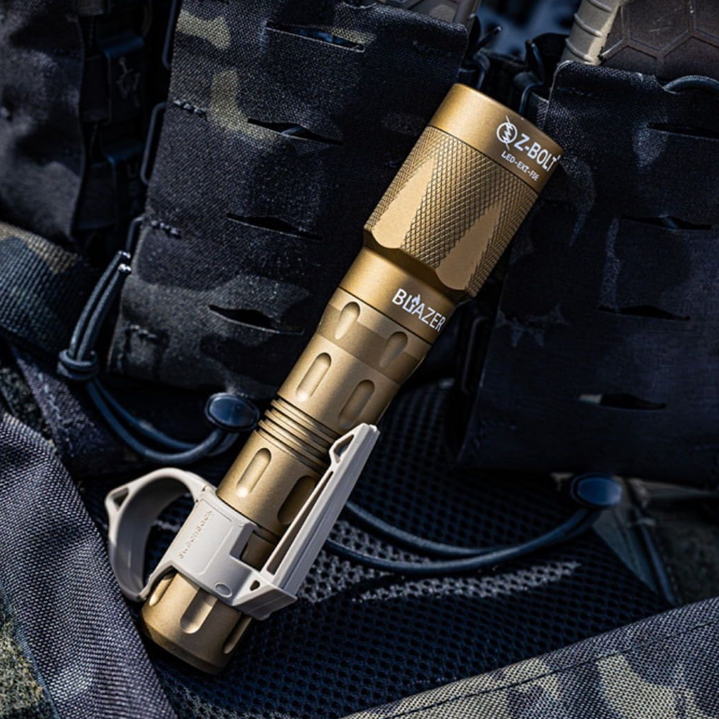 Z-BOLT 650-Lumen 18650 Tactical Flashlight – 200m Long-Range LED Light