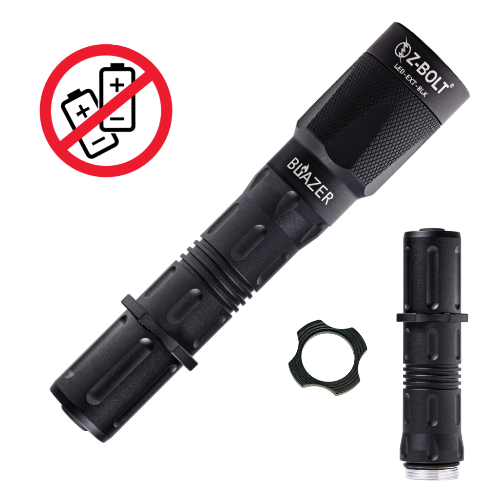 Z-BOLT 650-Lumen 18650 Tactical Flashlight – 200m Long-Range LED Light
