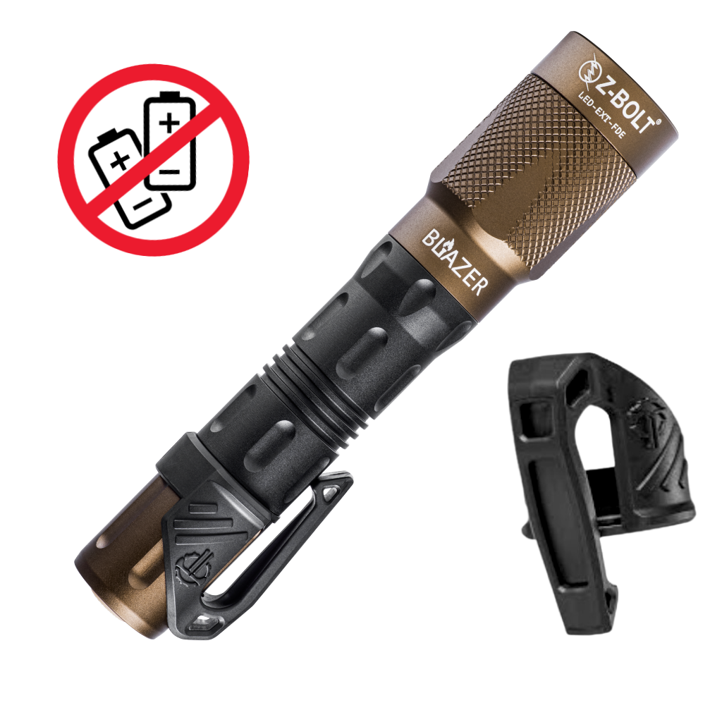 Z-BOLT 650-Lumen 18650 Tactical Flashlight – 200m Long-Range LED Light