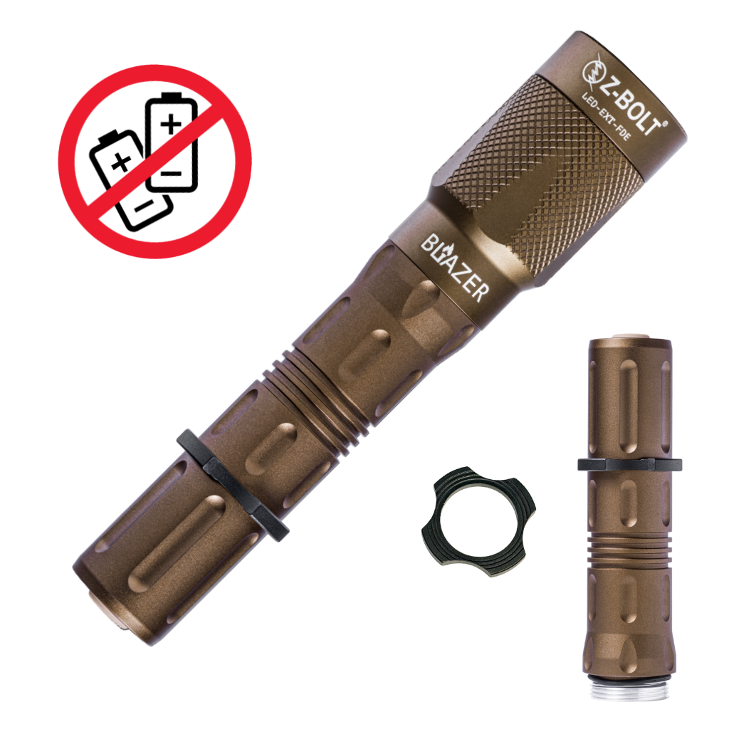 Z-BOLT 650-Lumen 18650 Tactical Flashlight – 200m Long-Range LED Light