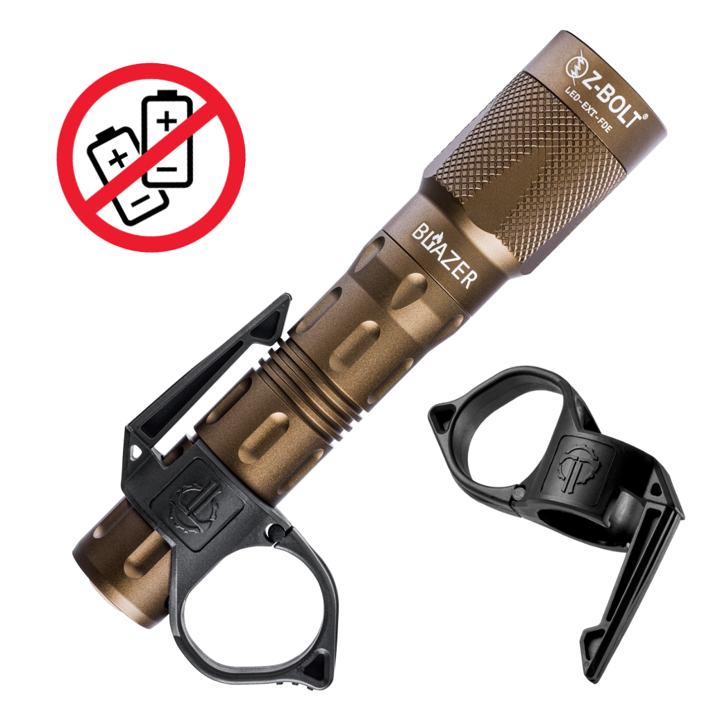 Z-BOLT 650-Lumen 18650 Tactical Flashlight – 200m Long-Range LED Light
