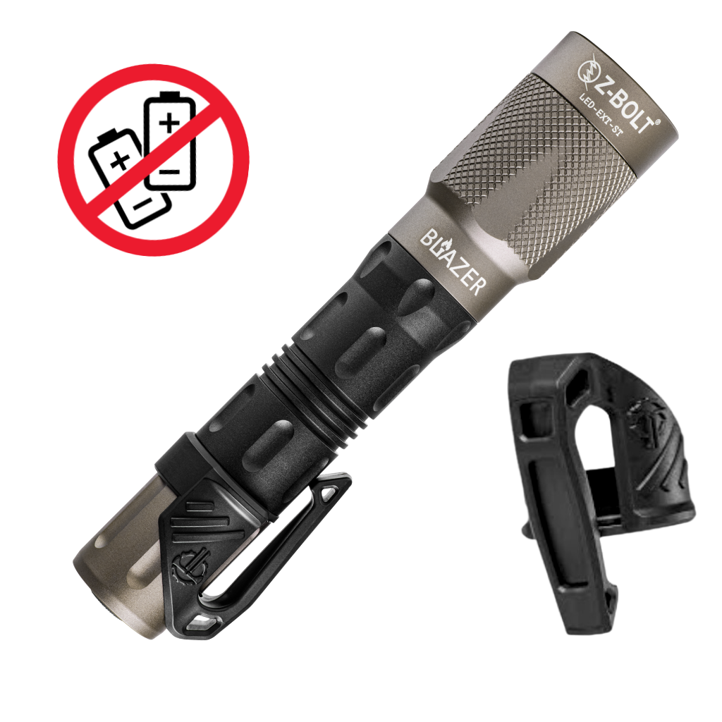 Z-BOLT 650-Lumen 18650 Tactical Flashlight – 200m Long-Range LED Light