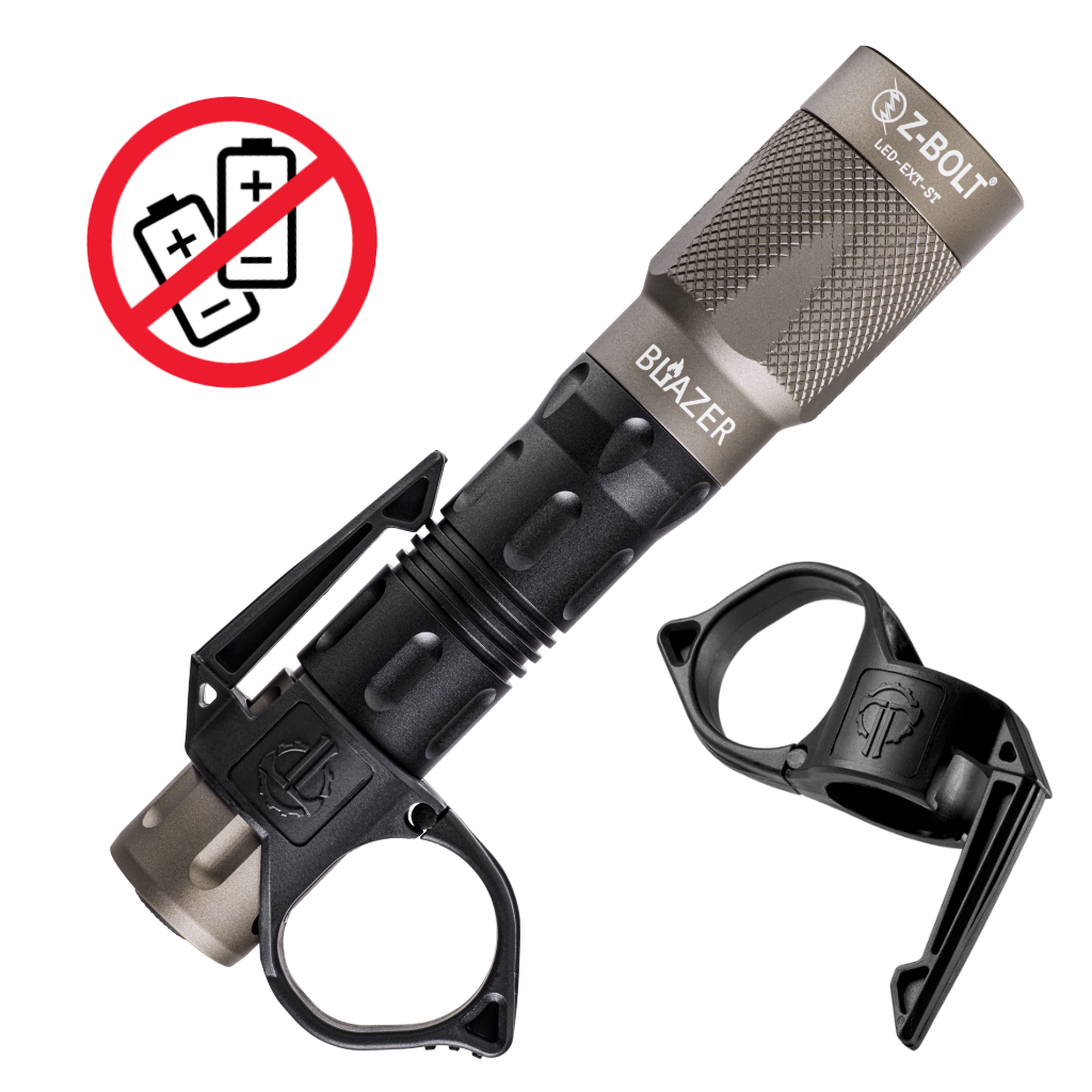 Z-BOLT 650-Lumen 18650 Tactical Flashlight – 200m Long-Range LED Light