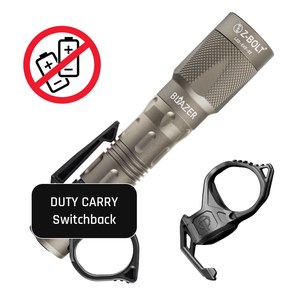 Z-BOLT 650-Lumen 18650 Tactical Flashlight – 200m Long-Range LED Light