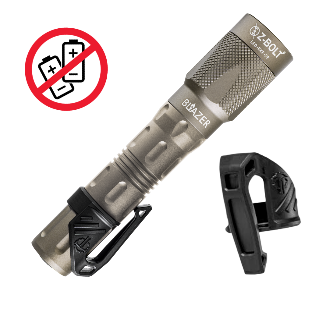 Z-BOLT 650-Lumen 18650 Tactical Flashlight – 200m Long-Range LED Light