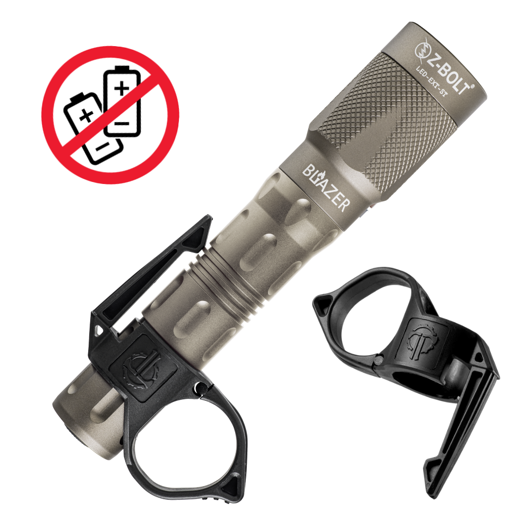 Z-BOLT 650-Lumen 18650 Tactical Flashlight – 200m Long-Range LED Light