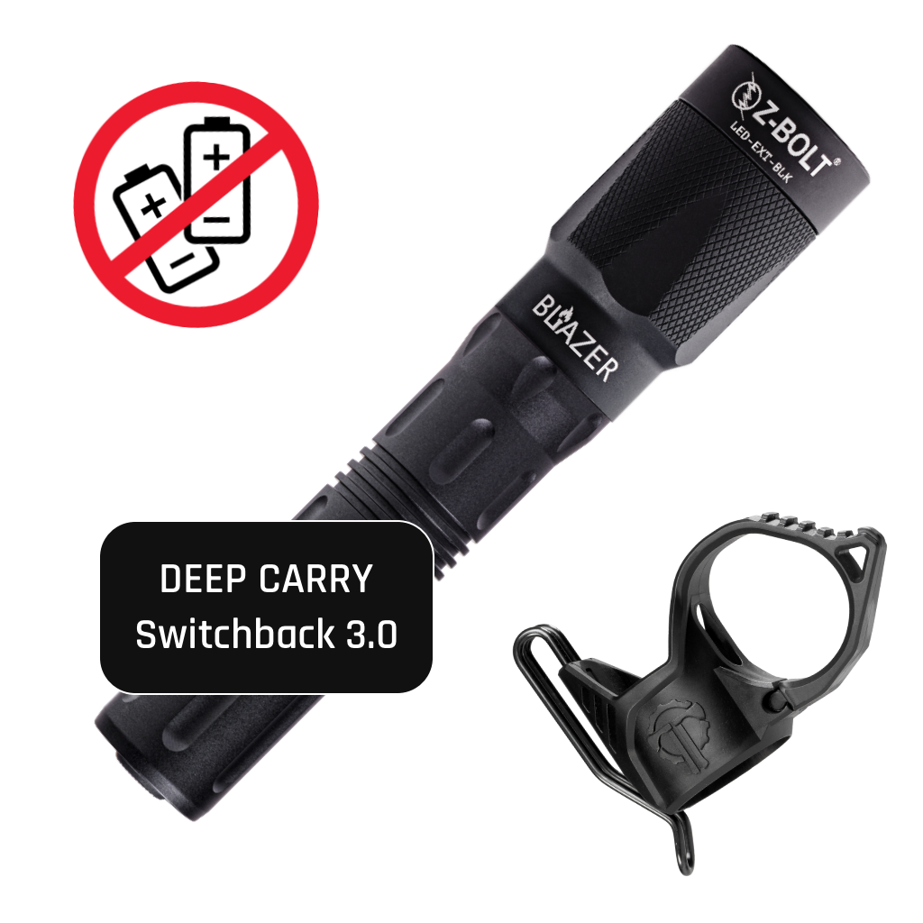 Z-BOLT 650-Lumen 18650 Tactical Flashlight – 200m Long-Range LED Light