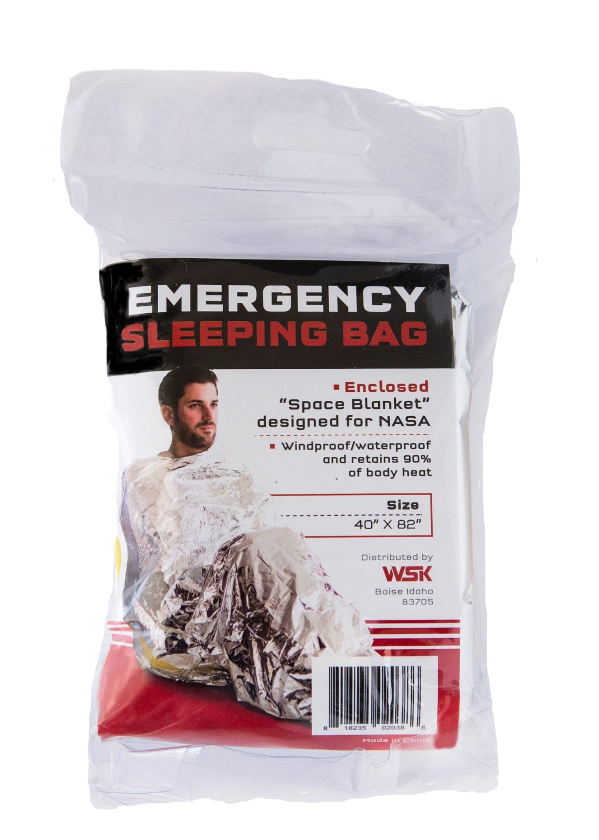 SWSB Emergency Mylar Thermal Sleeping Bag – Compact Reflective Survival Bivy