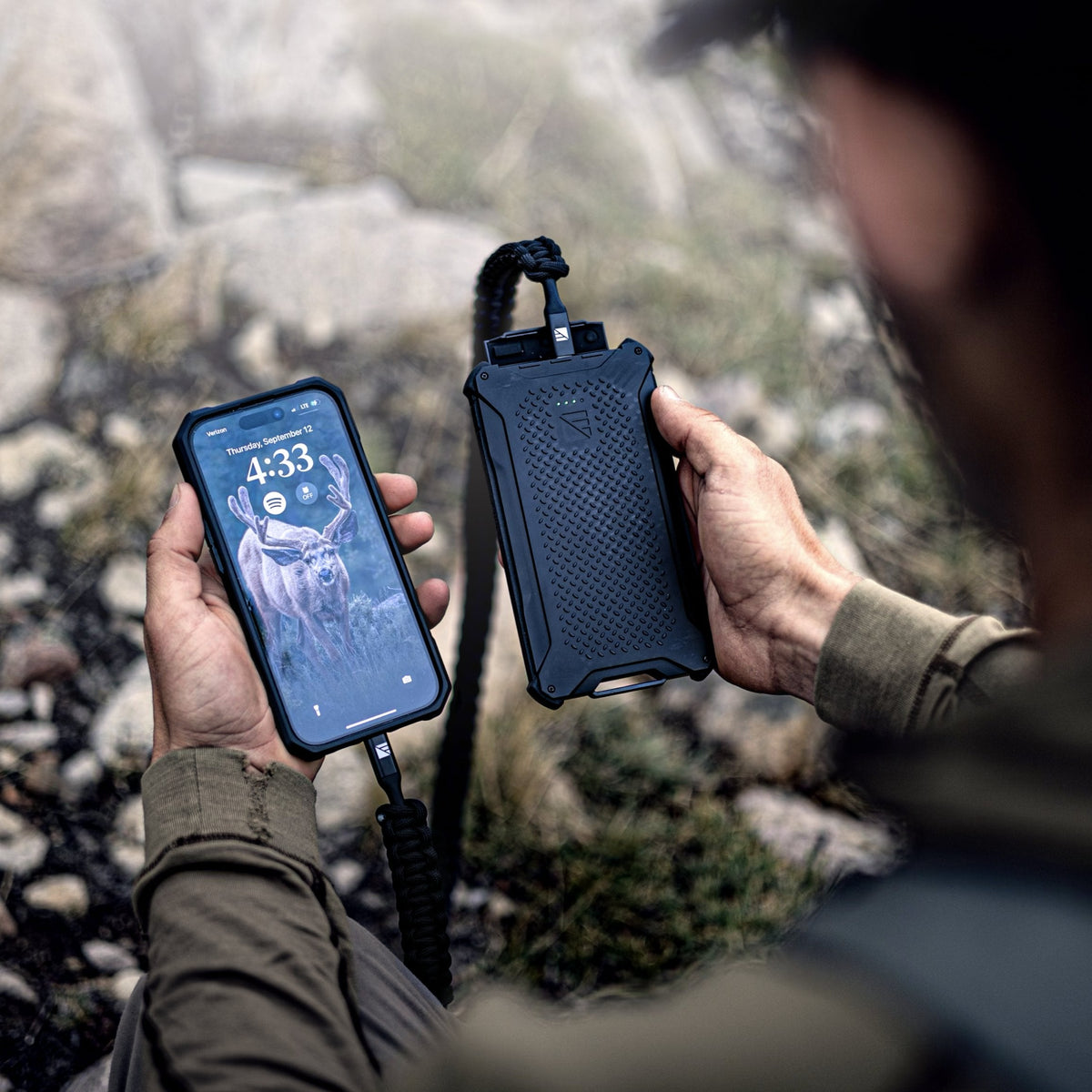 Poseidon Pro Rugged Waterproof Power Bank – Outdoor & Emergency Portable Charger