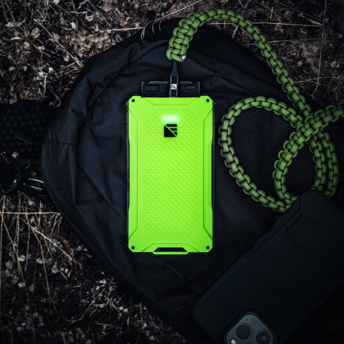Poseidon Pro Rugged Waterproof Power Bank – Outdoor & Emergency Portable Charger