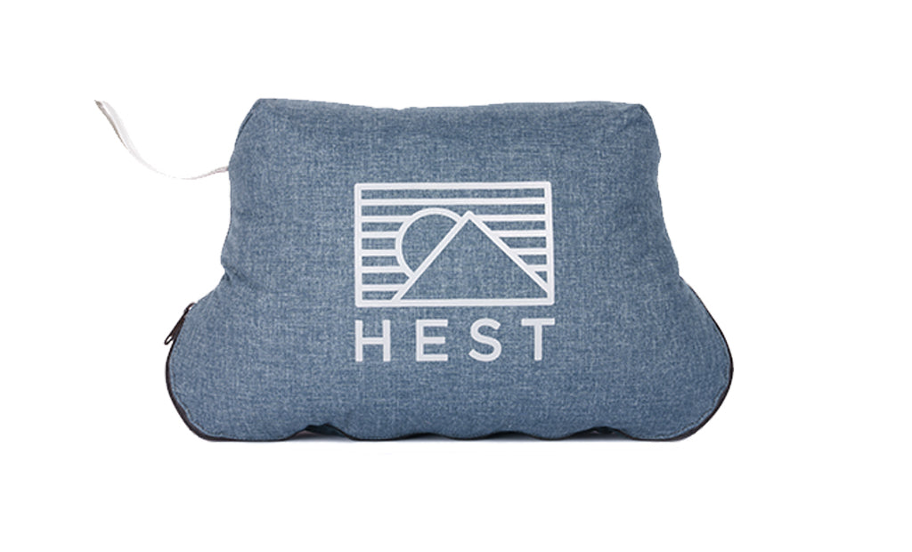 HEST Camp Pillow – Packable Memory Foam Camping & Travel Pillow