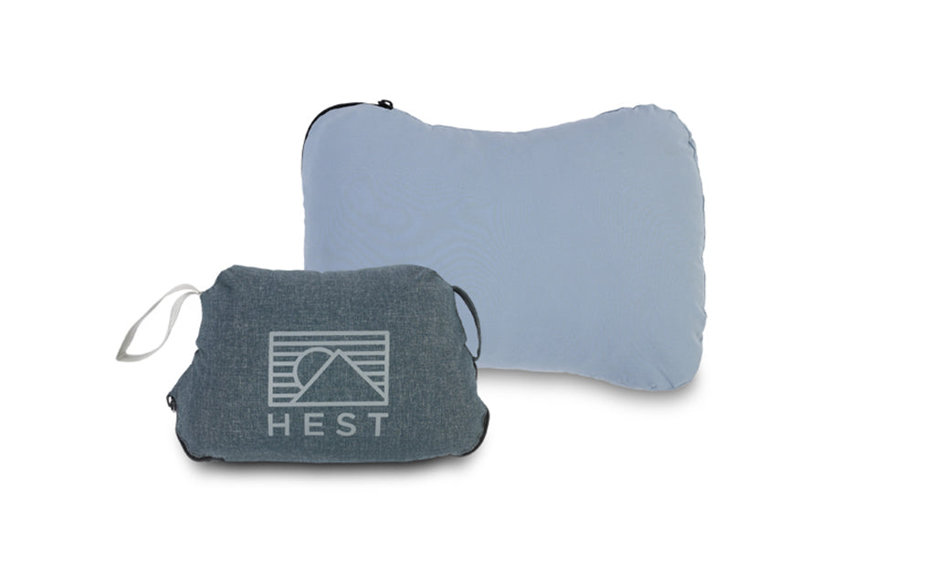 HEST Camp Pillow – Packable Memory Foam Camping & Travel Pillow
