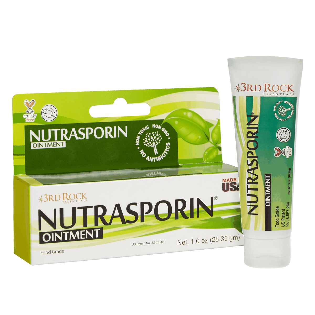 Petroleum-Free Skin Protectant Ointment with Chelated Silver Oxide – 1 oz