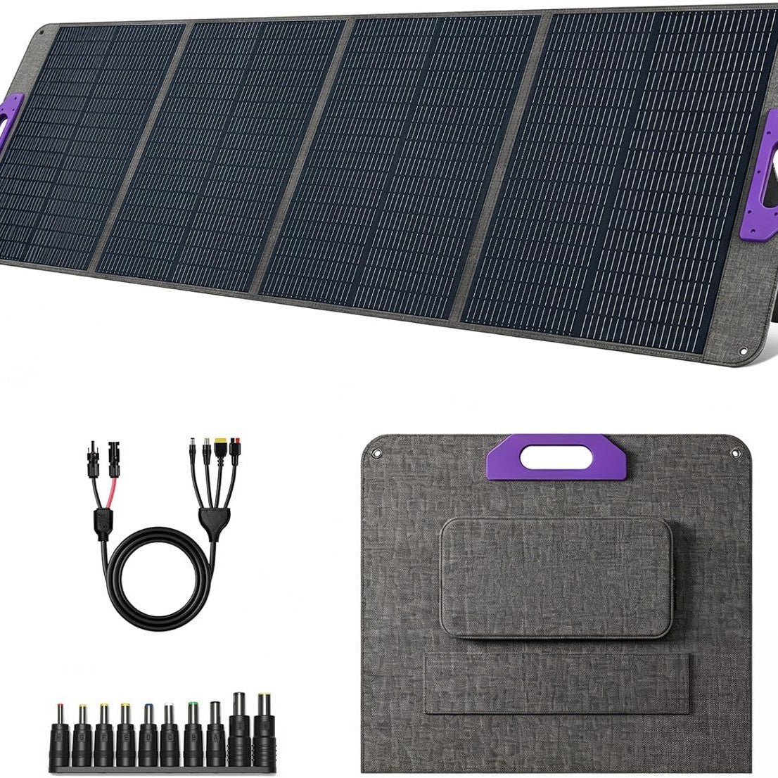 200W Anti Microcrack Folding Solar Panel With Etfe Coating And Portability