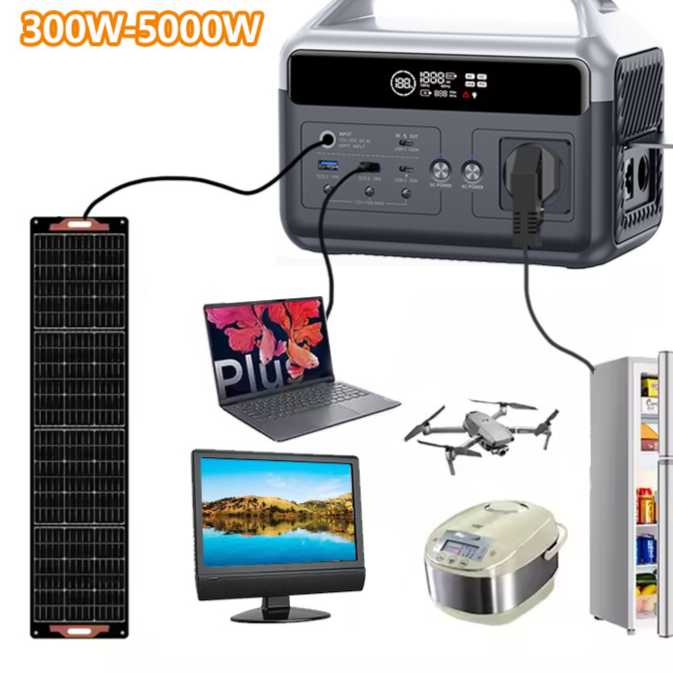 Beishite Portable Power Station 500W Outdoor Emergency Backup