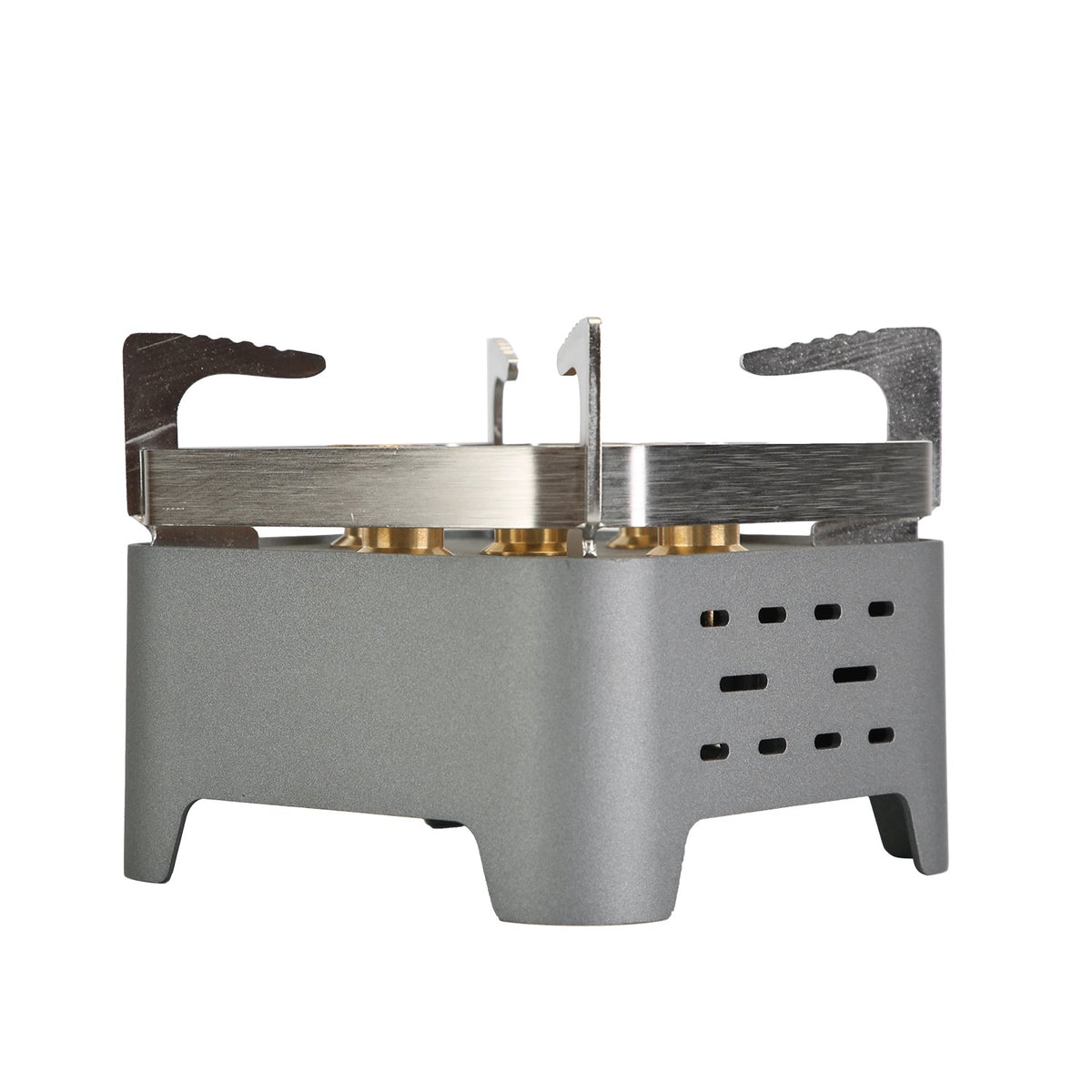 12,000W Portable Camping Stove – Windproof Multi-Fuel Backpacking Burner with Carry Bag