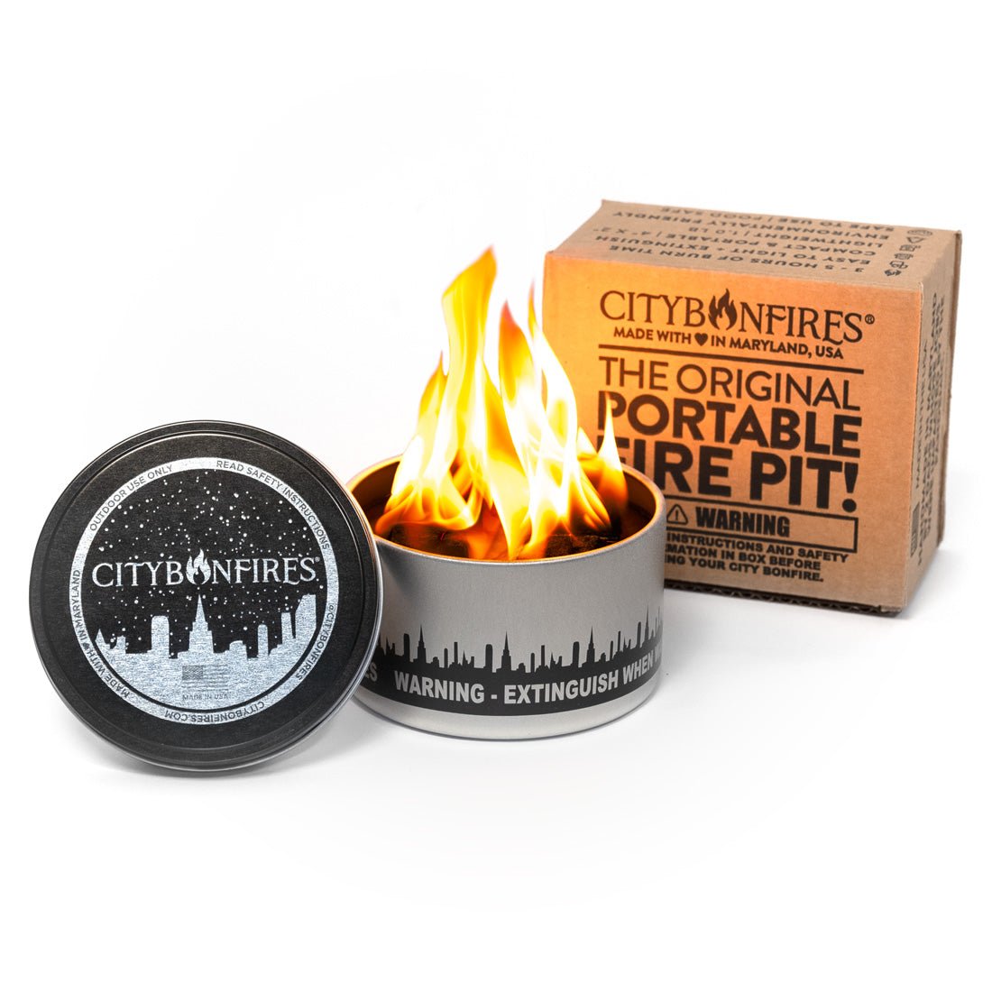 City Bonfire Portable Outdoor Fire Pit