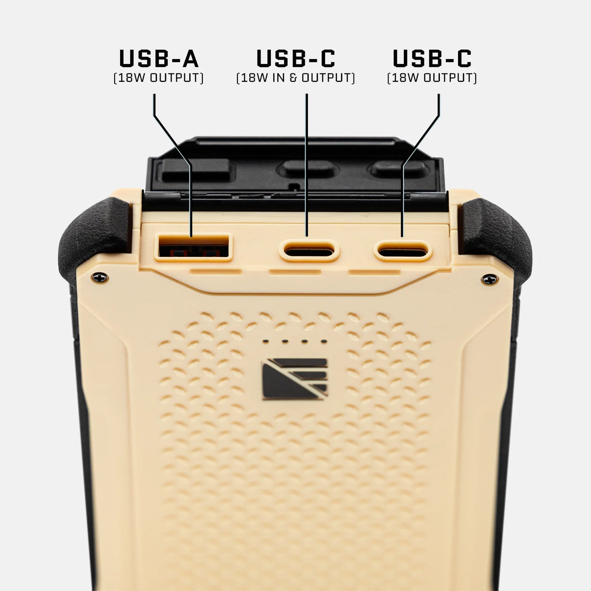 Poseidon Pro Rugged Waterproof Power Bank – Outdoor & Emergency Portable Charger