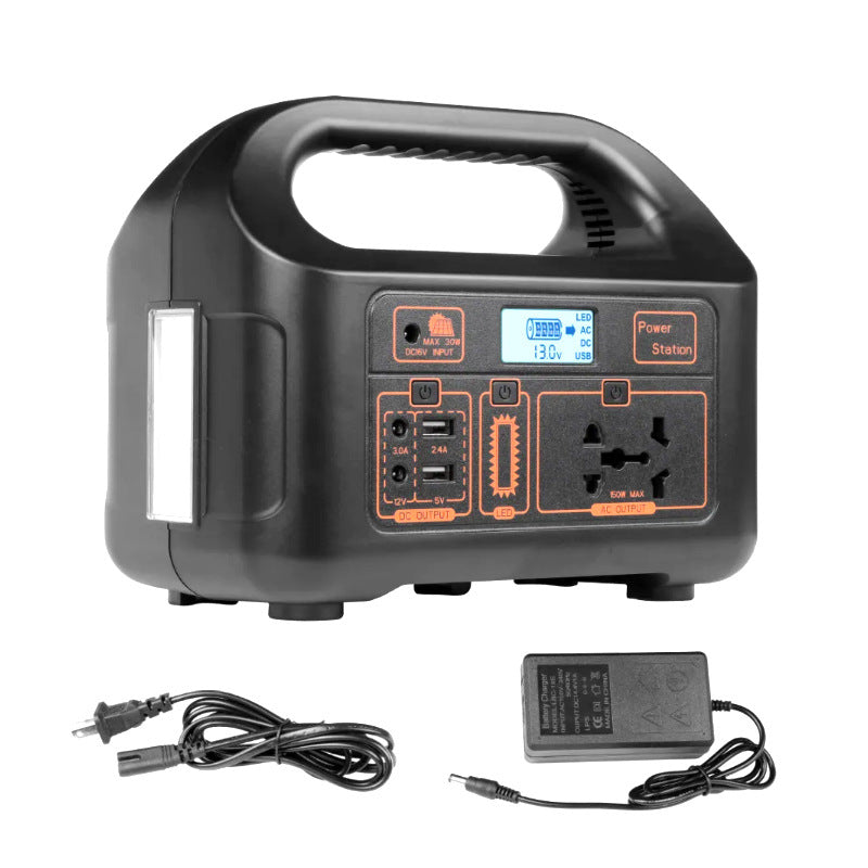 Portable Solar Power Station Dual Voltage High Capacity Battery