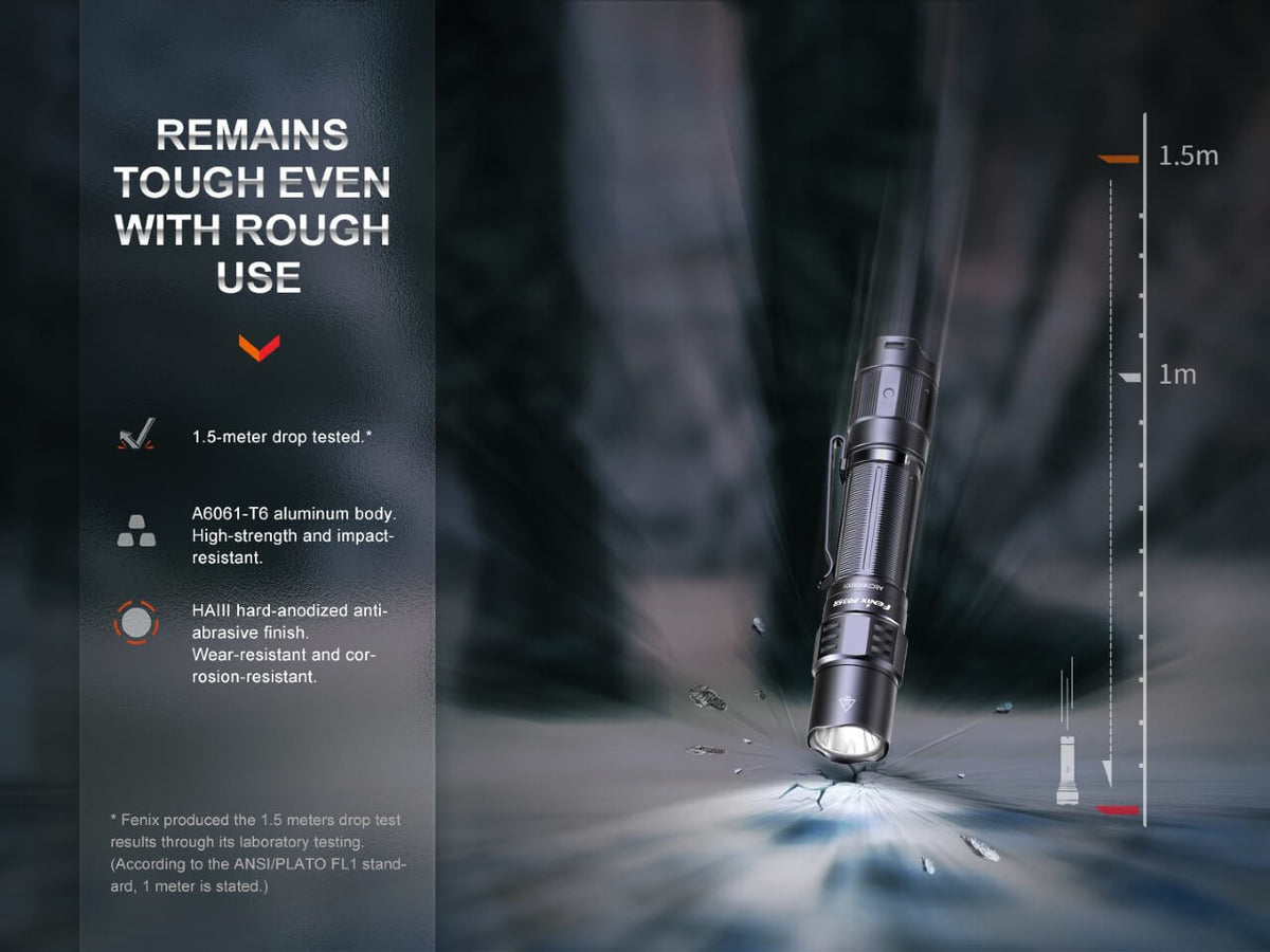 Fenix PD35R 1700-Lumen Rechargeable LED Flashlight – USB-C, 1,100+ ft Beam